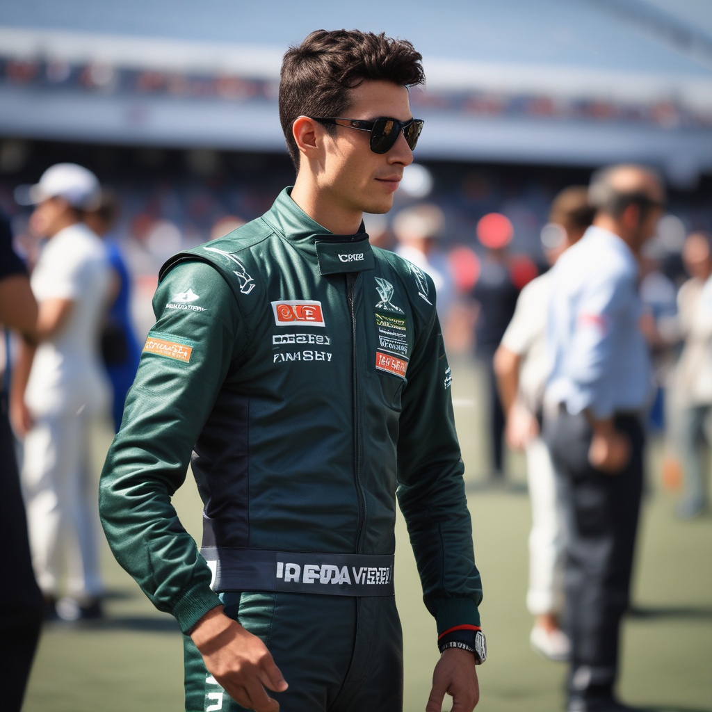 Oscar Piastri in the paddock